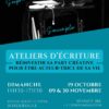 atelier écriture Myriam oh borderouge Toulouse octobre novembre 2025