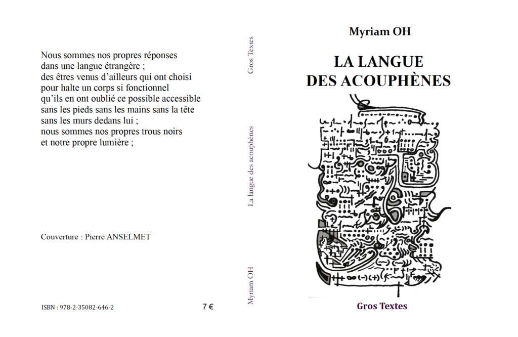 La Langue des Acouphènes, Myriam OH, Gros Textes, 2026